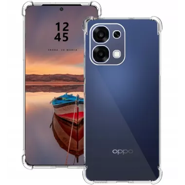 ETUI ANTISHOCK DO OPPO A6 5G Transparentny Top Ochronne