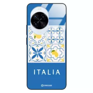 Etui Black Case Glass Dolce Vita do HUAWEI NOVA 14 PRO 5G Włochy Italia Cytryny Kafelki Wakacje ST_DOC132