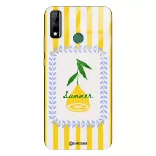 Etui Black Case Glass Dolce Vita do HUAWEI Y8S Cytryna Lato Wakacje Summer Słońce ST_DOC139