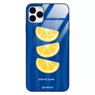 Etui Black Case Glass Dolce Vita do APPLE IPHONE 11 PRO Cytryny Owoce Lato Wakacje Cytrusy ST_DOC104
