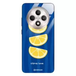 Etui Black Case Glass Dolce Vita do OPPO RENO F27 Cytryny Owoce Lato Wakacje Cytrusy ST_DOC104
