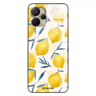 Etui Black Case Glass Dolce Vita do REALME 10 5G Cytryny Lato Owoce Wakacje Słońce ST_DOC145