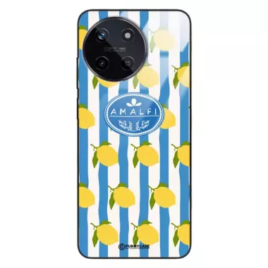 Etui Black Case Glass Dolce Vita do REALME 11 4G Amalfi Cytryny Włochy Lato Wakacje ST_DOC131