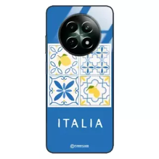Etui Black Case Glass Dolce Vita do REALME 12 5G Włochy Italia Cytryny Kafelki Wakacje ST_DOC132