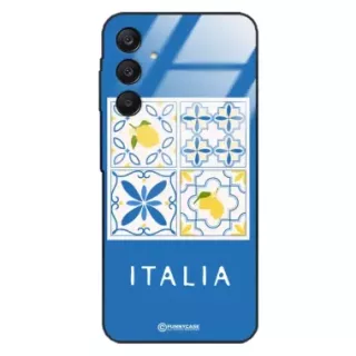 Etui Black Case Glass Dolce Vita do SAMSUNG A26 5G Włochy Italia Cytryny Kafelki Wakacje ST_DOC132