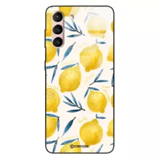 Etui Black Case Glass Dolce Vita do SAMSUNG S30 Cytryny Lato Owoce Wakacje Słońce ST_DOC145