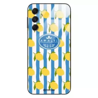 Etui Black Case Glass Dolce Vita do SAMSUNG M34 5G Amalfi Cytryny Włochy Lato Wakacje ST_DOC131