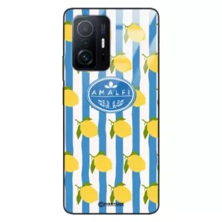Etui Black Case Glass Dolce Vita do XIAOMI 11T Amalfi Cytryny Włochy Lato Wakacje ST_DOC131