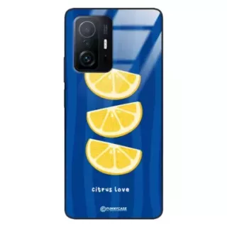 Etui Black Case Glass Dolce Vita do XIAOMI 11T 5G Cytryny Owoce Lato Wakacje Cytrusy ST_DOC104