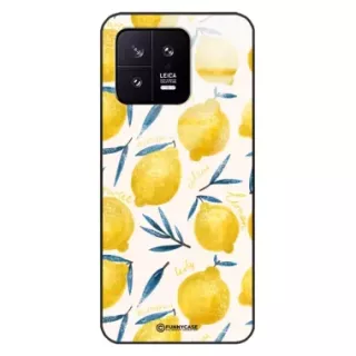 Etui Black Case Glass Dolce Vita do XIAOMI MI 13 Cytryny Lato Owoce Wakacje Słońce ST_DOC145