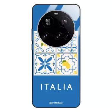 Etui Black Case Glass Dolce Vita do XIAOMI 15 ULTRA Włochy Italia Cytryny Kafelki Wakacje ST_DOC132