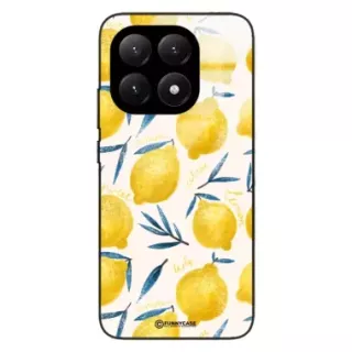 Etui Black Case Glass Dolce Vita do XIAOMI 15T Cytryny Lato Owoce Wakacje Słońce ST_DOC145
