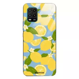 Etui Black Case Glass Dolce Vita do XIAOMI Mi 10 LITE Cytryny Kwiaty Owoce Lato Natura ST_DOC125