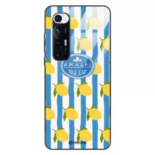 Etui Black Case Glass Dolce Vita do XIAOMI Mi 10s Amalfi Cytryny Włochy Lato Wakacje ST_DOC131