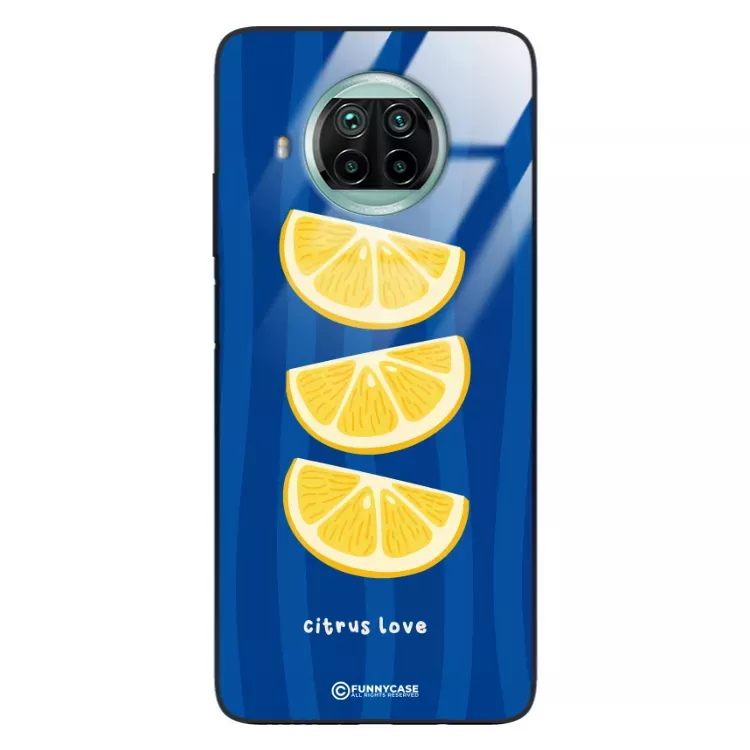 Etui Black Case Glass Dolce Vita do XIAOMI Mi 10T LITE Cytryny Owoce Lato Wakacje Cytrusy ST_DOC104
