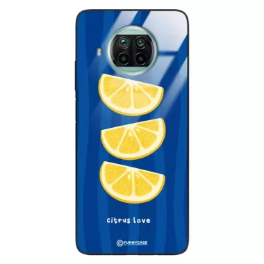 Etui Black Case Glass Dolce Vita do XIAOMI Mi 10T LITE Cytryny Owoce Lato Wakacje Cytrusy ST_DOC104