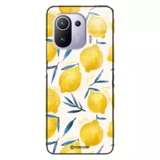 Etui Black Case Glass Dolce Vita do XIAOMI Mi 11 PRO Cytryny Lato Owoce Wakacje Słońce ST_DOC145