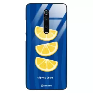 Etui Black Case Glass Dolce Vita do XIAOMI Mi 9T Cytryny Owoce Lato Wakacje Cytrusy ST_DOC104