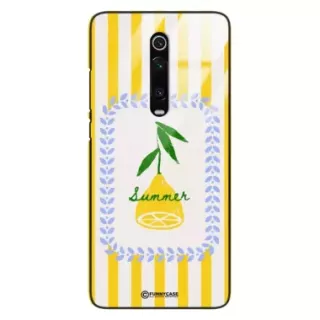 Etui Black Case Glass Dolce Vita do XIAOMI REDMI K20 PRO Cytryna Lato Wakacje Summer Słońce ST_DOC139