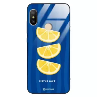 Etui Black Case Glass Dolce Vita do XIAOMI Mi A2 LITE Cytryny Owoce Lato Wakacje Cytrusy ST_DOC104