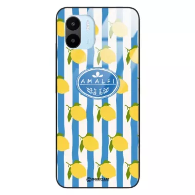 Etui Black Case Glass Dolce Vita do XIAOMI REDMI A2 Amalfi Cytryny Włochy Lato Wakacje ST_DOC131