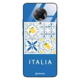 Etui Black Case Glass Dolce Vita do XIAOMI REDMI K30 PRO Włochy Italia Cytryny Kafelki Wakacje ST_DOC132