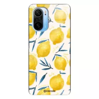 Etui Black Case Glass Dolce Vita do XIAOMI POCO F3 Cytryny Lato Owoce Wakacje Słońce ST_DOC145