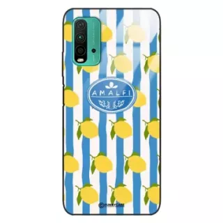 Etui Black Case Glass Dolce Vita do XIAOMI REDMI 9 POWER Amalfi Cytryny Włochy Lato Wakacje ST_DOC131