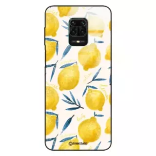 Etui Black Case Glass Dolce Vita do XIAOMI REDMI NOTE 9 PRO MAX Cytryny Lato Owoce Wakacje Słońce ST_DOC145