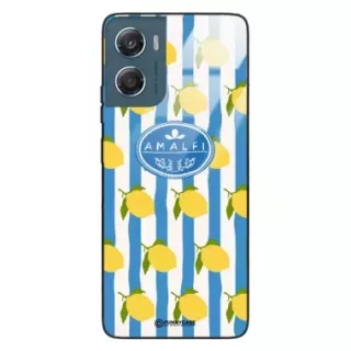 Etui Black Case Glass Dolce Vita do MOTOROLA G06 / G06 POWER  Amalfi Cytryny Włochy Lato Wakacje ST_DOC131