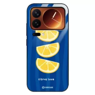 Etui Black Case Glass Dolce Vita do XIAOMI 17 PRO 5G Cytryny Owoce Lato Wakacje Cytrusy ST_DOC104