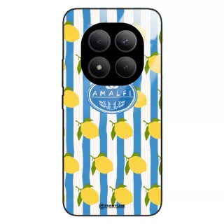 Etui Black Case Glass Dolce Vita do XIAOMI REDMI NOTE 15 PRO+ 5G Amalfi Cytryny Włochy Lato Wakacje ST_DOC131