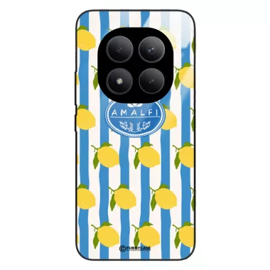 Etui Black Case Glass Dolce Vita do XIAOMI REDMI NOTE 15 PRO+ 5G Amalfi Cytryny Włochy Lato Wakacje ST_DOC131
