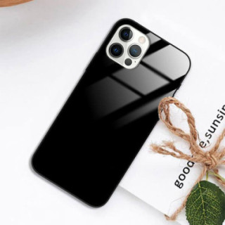 ETUI BLACK CASE GLASS NA TELEFON OPPO A6 5G CZARNY