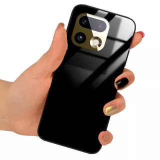 ETUI BLACK CASE GLASS NA TELEFON REALME 16 PRO PLUS 5G CZARNY