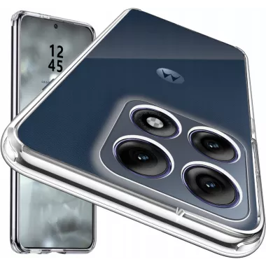 Silikonowe Etui do MOTOROLA EDGE 70 FUSION Transparentne Clear