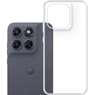 Silikonowe Etui do MOTOROLA G67 5G Transparentne Clear