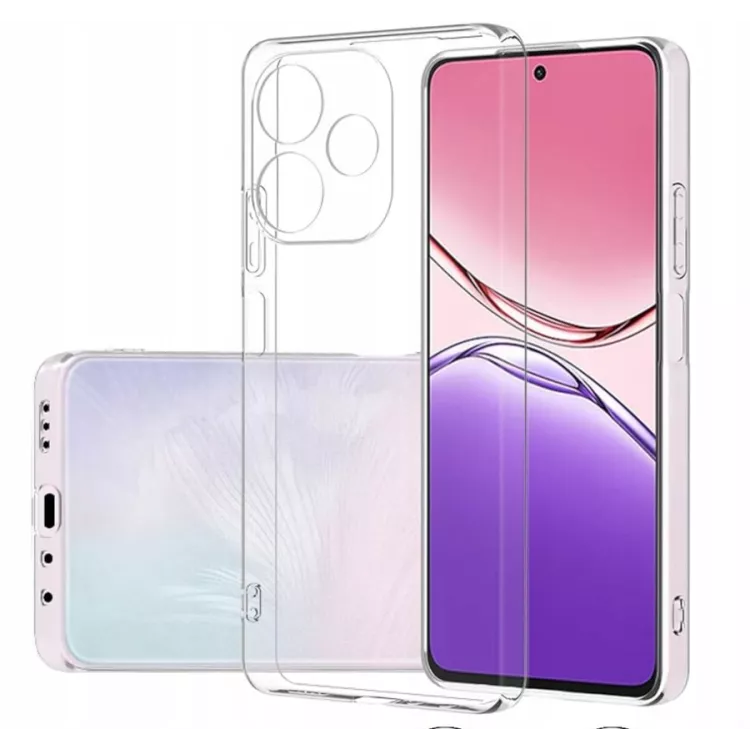 Silikonowe Etui do OPPO A5 PRO 5G Transparentne Clear