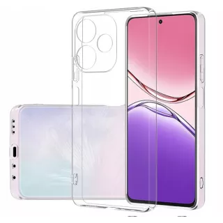 Silikonowe Etui do OPPO A5X 5G Transparentne Clear