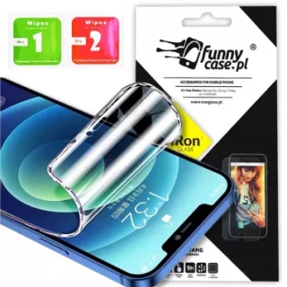 Folia Samoregenerująca Hydrożelowa Na Ekran Telefonu do IPHONE 18 PRO MAX TRANSPARENTNY