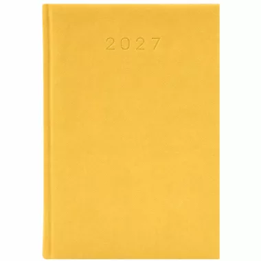 KALENDARZ 2027 KSIĄŻKOWY A5 CYTRYNOWY PLANER TERMINARZ ORGANIZER BIUROWY