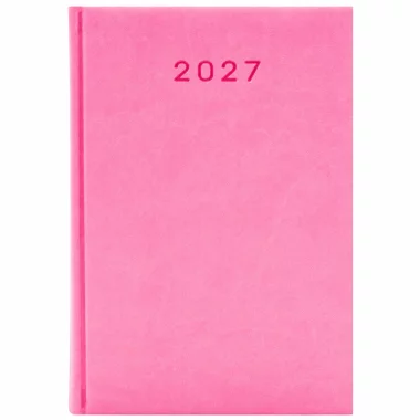 KALENDARZ 2027 KSIĄŻKOWY A5 RÓŻOWY PLANER TERMINARZ ORGANIZER BIUROWY