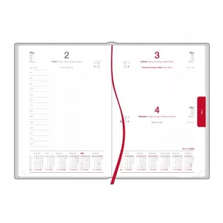 KALENDARZ 2027 KSIĄŻKOWY A5 SELEDYNOWY PLANER TERMINARZ ORGANIZER BIUROWY