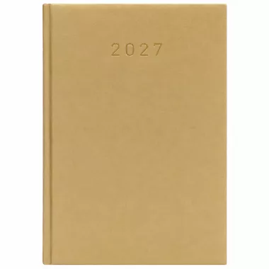 KALENDARZ 2027 KSIĄŻKOWY A5 ZŁOTY PLANER TERMINARZ ORGANIZER BIUROWY