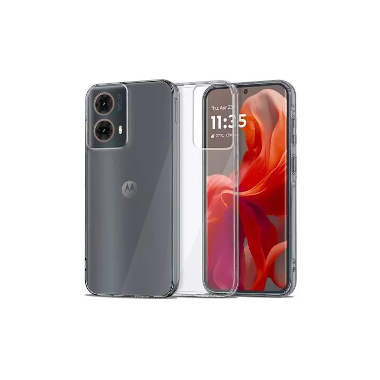 ETUI CLEAR NA TELEFON MOTOROLA MOTO G85 TRANSPARENT