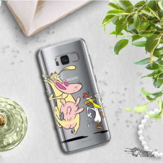 ETUI NA TELEFON SAMSUNG GALAXY S8 G950 CARTOON NETWORK KK176 CLASSIC KROWA I KURCZAK