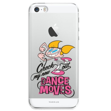 ETUI NA TELEFON IPHONE 5 5S SE A1429/A1457/A1723 CARTOON NETWORK DX290 CLASSIC LABORATORIUM DEXTERA