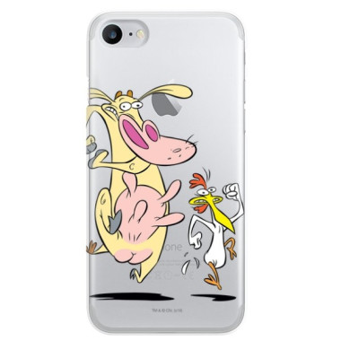 ETUI NA TELEFON IPHONE 7 A1660 CARTOON NETWORK KK176 CLASSIC KROWA I KURCZAK