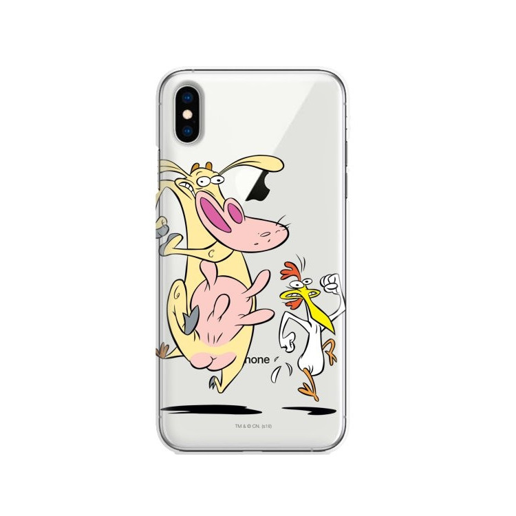 ETUI NA TELEFON IPHONE XSA1920 CARTOON NETWORK KK176 CLASSIC KROWA I KURCZAK