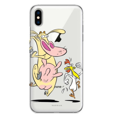 ETUI NA TELEFON IPHONE XSA1920 CARTOON NETWORK KK176 CLASSIC KROWA I KURCZAK